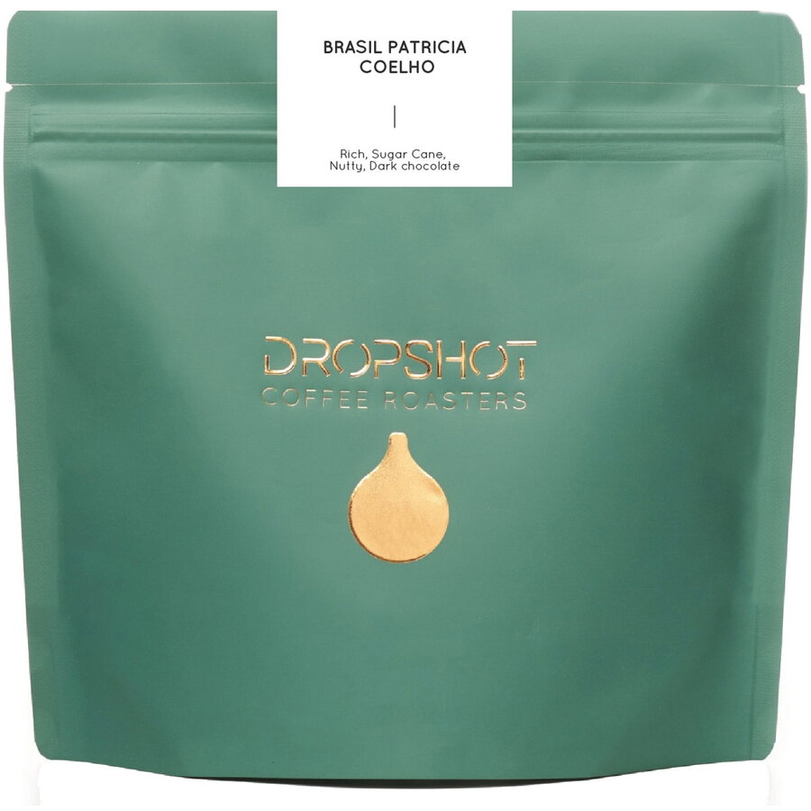 Cafea boabe de specialitate origine proaspat prajita Dropshot Brazilia Patricia Coelho 250g