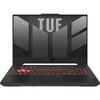 Laptop ASUS Gaming 15.6'' TUF A15 FA507NU, FHD 144Hz, Procesor AMD Ryzen™ 7 7735HS (16M Cache, up to 4.75 GHz), 8GB DDR5, 512GB SSD, GeForce RTX 4050 6GB, No OS, Mecha Gray