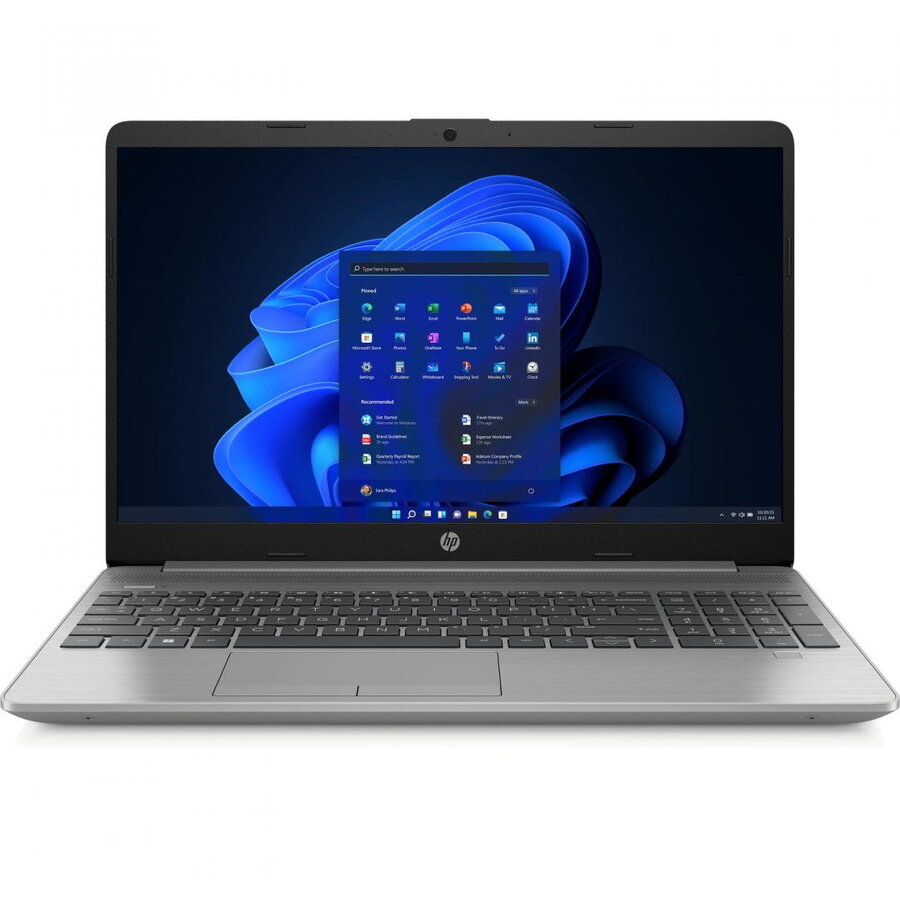 Laptop HP 15.6 250 G9, FHD, Procesor Intel® Core™ i7-1255U (12M Cache, up to 4.70 GHz), 8GB DDR4, 512GB SSD, Intel Iris Xe, Free DOS, Asteroid Silver