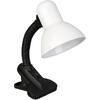 2R Lampa cu clips Pinch White, 1xE27, max. 40W, Intrerupator, 30x14cm, plastic, Alb, nu include bec