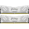 KINGSTON Memorie RAM DDR5, 32GB, 7200MHz, CL38, 1.35V, FURY Renegade White, Kit of 2