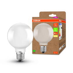 OSRAM Bec LED Globe A95, Ultra Efficient Light, E27, 4W (60W), 840 lm, lumina calda (3000K)