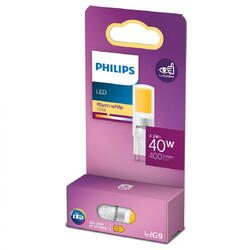 Philips Bec LED Classic, G9, 3.2W (40W), 400 lm, lumina calda (2700K)