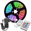 VIVALUX Kit Banda LED RGB BAGRA, 5 metri, 45W, 60 SMD LED/m, 230V, lumina alba si color