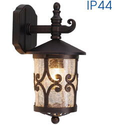 VIVALUX Aplica tip felinar JARDIN DOWN, E27, max. 1x60W, IP44, nu include bec