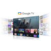 Televizor QLED TCL 75C745, 189 cm, Smart Google TV, 4K Ultra HD, 100hz, Clasa G