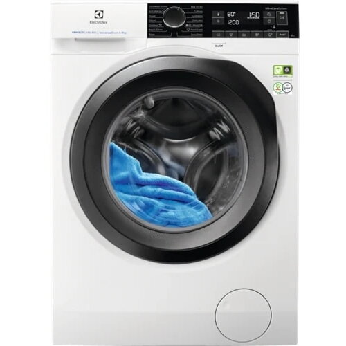 Masina de spalat rufe Electrolux EW8FN248PS, 8 kg, 1400 rpm, Clasa A, Motor Inverter, Display LED touch control, TimeManager, Alb