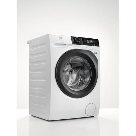 Masina de spalat rufe Electrolux EW8FN248PS, 8 kg, 1400 rpm, Clasa A, Motor Inverter, Display LED touch control, TimeManager, Alb