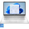 Laptop HP 17-cn0008nq cu procesor Intel® Core™ i5-1135G7 pana la 4.20 GHz, 17.3", Full HD, IPS, 16GB DDR4, 512GB SSD, Intel® Iris® Xe Graphics, Windows 11 Home, Natural Silver