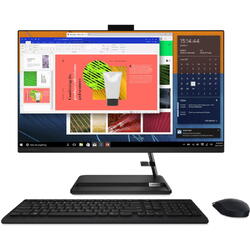 Sistem All-in-One Lenovo IdeaCentre AIO 3 27ALC6 cu procesor AMD Ryzen™ 5 7530U pana la 4.50 GHz, 27", Full HD, IPS, 8GB DDR4, 512GB SSD M.2 2280 PCIe® 4.0x4 NVMe®, AMD Radeon™ Graphics, No OS