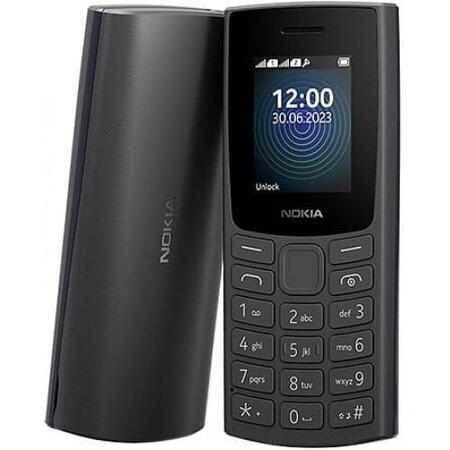 Telefon mobil Dual SIM Nokia 105 (2023), Charcoal