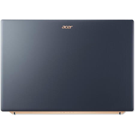 Laptop ultraportabil Acer Swift 5 SF514-56T cu procesor Intel® Core™ i5-1240P pana la 4.40 GHz, 14", WUXGA, IPS, Touch, 16GB, 512GB SSD, Intel® UHD Graphics, Windows 11 Home, Blue