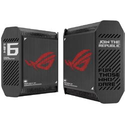 ASUS Sistem Wireless Mesh GT6(B-2-PK)Black, tri-band, WI-FI 6