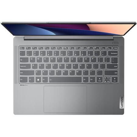 Laptop Lenovo IdeaPad 5 Pro 14IRH8 cu procesor Intel® Core™ i5-13500H pana la 4.7 GHz, 14", 2.8K, IPS, 120Hz, 16GB, 512GB SSD, NVIDIA® GeForce RTX™ 3050 6GB GDDR6, No OS, Arctic Grey