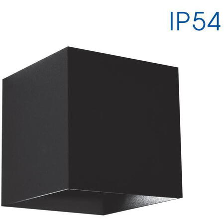 Aplica LED SQUARE STARK, 6W, 180 lm, lumina neutra (4000K)