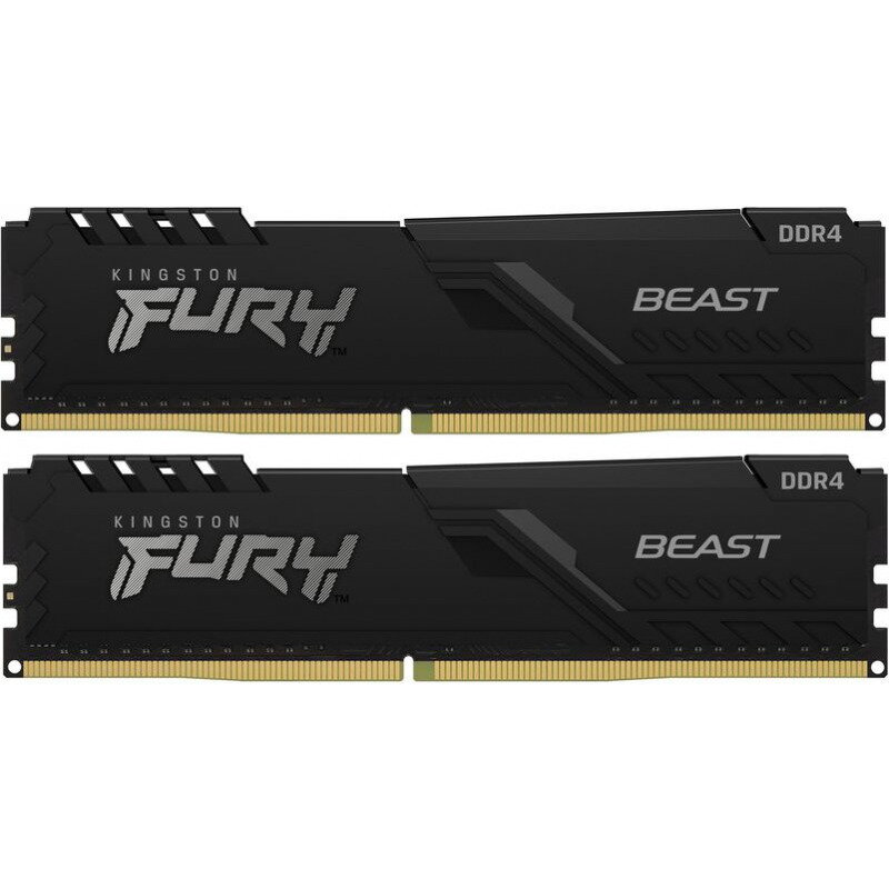 Memorie RAM FURY Beast, DDR4, 64GB (Kit 2x32GB), 3600MHz, CL18