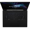 Laptop ASUS Gaming 16'' ROG Zephyrus M16 GU604VZ, QHD+ 240Hz G-Sync, Procesor Intel® Core™ i9-13900H (24M Cache, up to 5.40 GHz), 32GB DDR5, 1TB SSD, GeForce RTX 4080 12GB, Win 11 Pro, Off Black