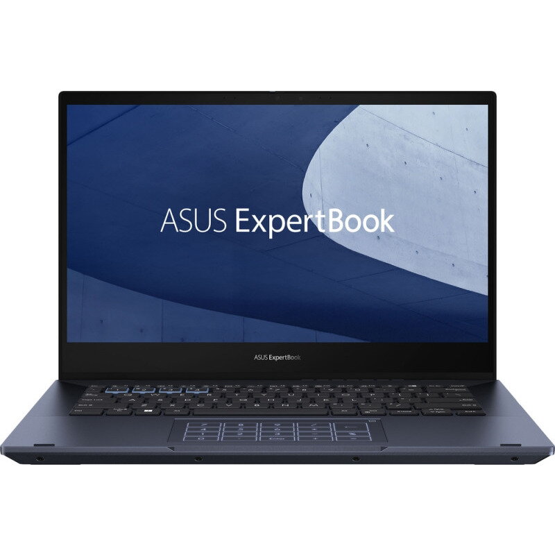 Ultrabook ASUS 14'' ExpertBook B5 Flip B5402FBA, FHD Touch, Procesor Intel® Core™ i7-1260P (18M Cache, up to 4.70 GHz), 24GB DDR5, 1TB SSD, Intel Iris Xe, Win 11 Pro, Star Black