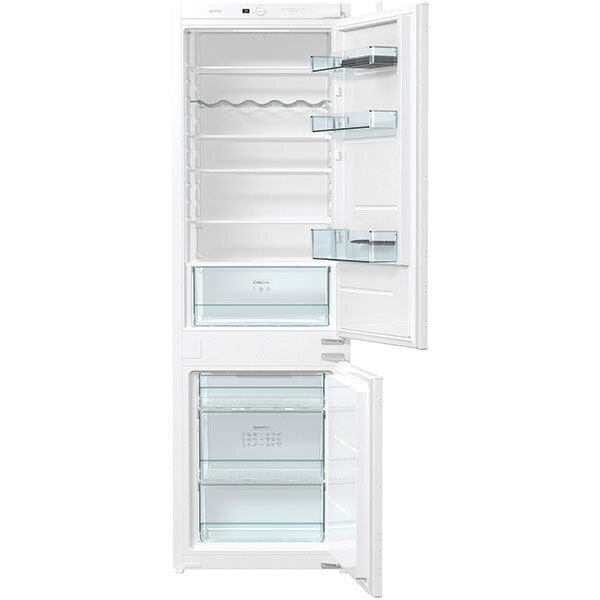 Combina frigorifica incorporabila Gorenje NRKI4182E1, No Frost, 248 l, H 177.2 cm, Clasa F, alb