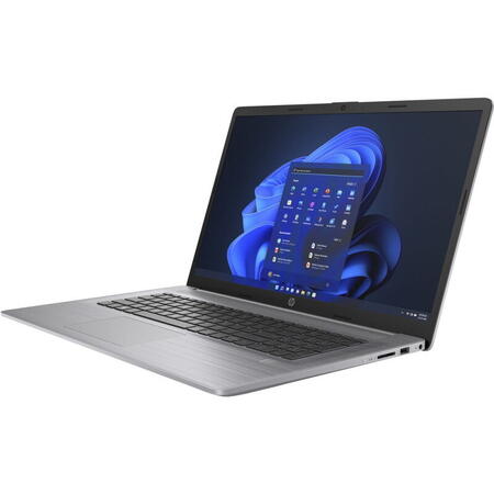 Laptop HP 17.3'' 470 G9, FHD IPS, Procesor Intel® Core™ i7-1255U (12M Cache, up to 4.70 GHz), 16GB DDR4, 512GB SSD, Intel Iris Xe, Win 11 Pro, Silver