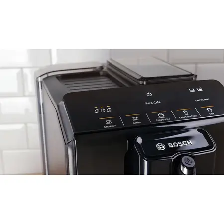 Espressor automat Bosch TIE20119 VeroCafe Piano black, 1,4l, 15bar, MilkMagic Pro