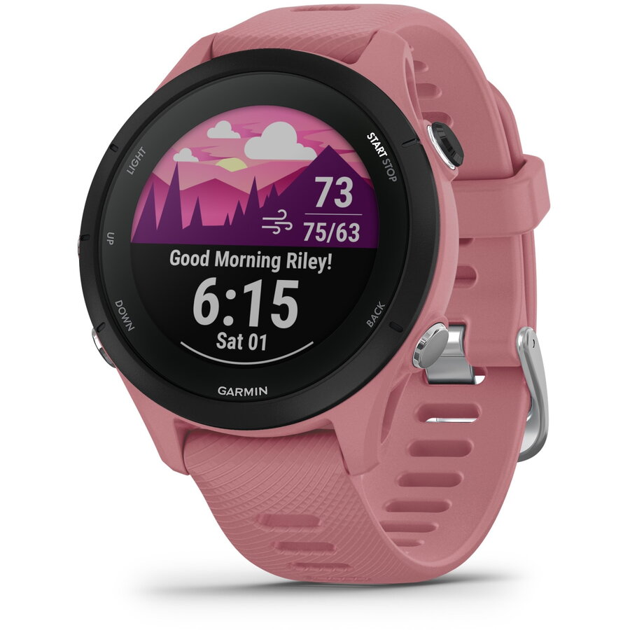 Ceas Smartwatch Garmin Forerunner 255s, Light Pink