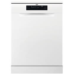 Masina de spalat vase AEG FFB73717PW, 15 seturi, 9 programe, Motor inverter, Control touch, Brat StaelliteClean, Afisaj digital, Clasa D, Alb