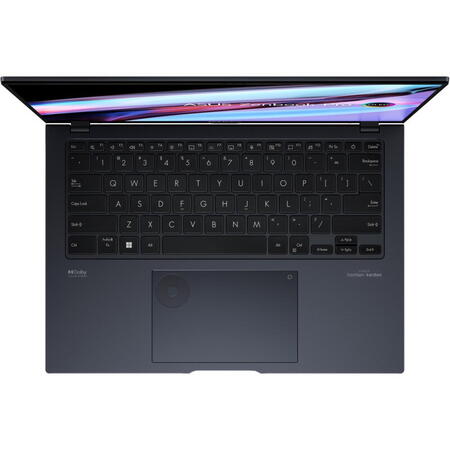 Ultrabook ASUS 14.5'' Zenbook Pro 14 OLED UX6404VV, 2.8K 120Hz Touch, Procesor Intel® Core™ i9-13900H (24M Cache, up to 5.40 GHz), 32GB DDR5, 1TB SSD, GeForce RTX 4060 8GB, Win 11 Pro, Tech Black
