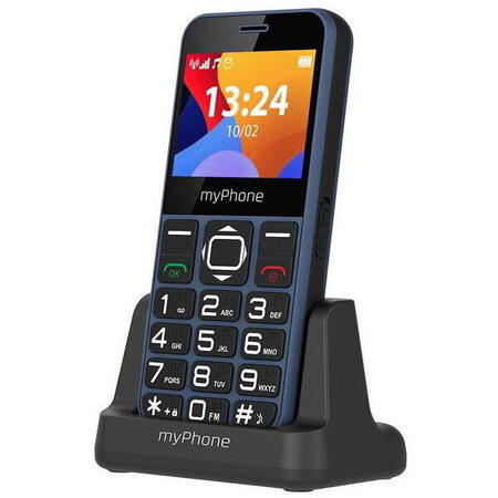 Telefon mobil myPhone Halo 3, Ecran IPS 2.31", Camera 0.3 MP, Single Sim, 2G, Blue