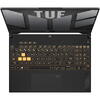 Laptop Gaming ASUS TUF F15 FX507ZU4 cu procesor Intel® Core™ i7-12700H pana la 4.70 GHz, 15.6", Full HD, IPS, 144Hz, 8GB, 512GB SSD, NVIDIA® GeForce RTX™ 4050 6GB GDDR6, No OS, Jaeger Gray