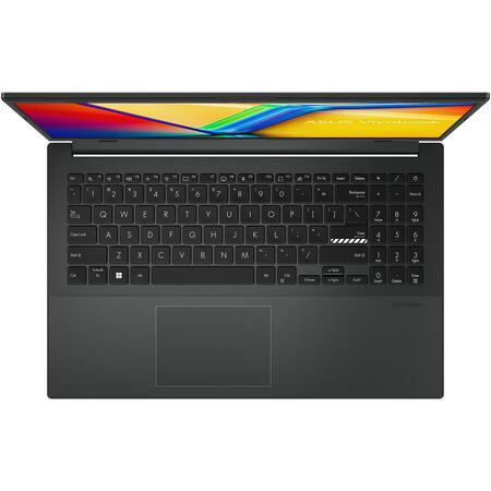 Laptop ASUS VivoBook Go 15 E1504FA cu procesor AMD Ryzen™ 3 7320U pana la 4.10 GHz, 15.6", Full HD, IPS, 8GB, 256GB SSD, AMD Radeon™ Graphics, No OS, Mixed Black
