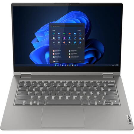 Ultrabook Lenovo 14'' ThinkBook 14s Yoga G2 IAP, FHD IPS Touch, Procesor Intel® Core™ i5-1235U (12M Cache, up to 4.40 GHz, with IPU), 16GB DDR4, 512GB SSD, Intel Iris Xe, Win 11 Pro, Mineral Grey