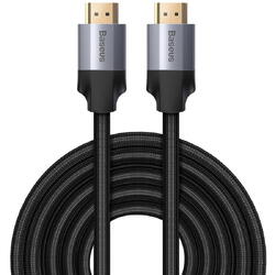 Baseus Cablu video Enjoyment, HDMI (T) la HDMI (T), rezolutie maxima 4K UHD (3840 x 2160) la 60 Hz, conectori auriti, 5m