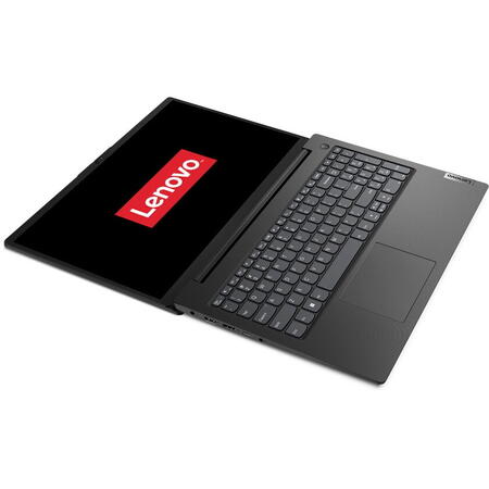 Laptop Lenovo V15 G3 IAP cu procesor Intel® Core™ i7-1255U pana la 4.70 GHz, 15.6", Full HD, 16GB DDR4, 512GB SSD, Intel® Iris® Xe Graphics, No OS, Business Black