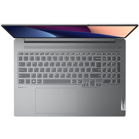 Laptop Lenovo IdeaPad 5 Pro 16IRH8 cu procesor Intel® Core™ i5-13500H pana la 4.7 GHz, 16", WQXGA, 16GB, 512GB SSD, NVIDIA® GeForce RTX™ 3050 6GB GDDR6, No OS, Arctic Grey