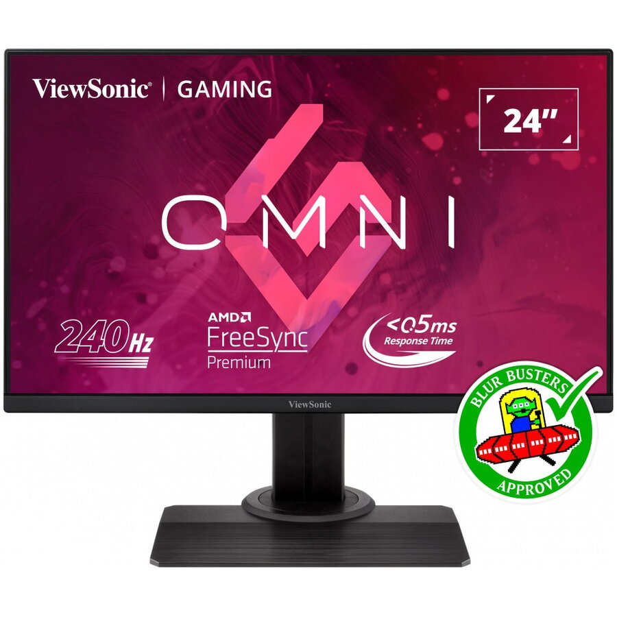 Monitor LED ViewSonic Gaming XG2431 23.8 inch FHD IPS 0.5 ms 240 Hz HDR FreeSync Blur Busters Approved 2.0 Monitoare LED & LCD