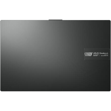 Laptop ASUS VivoBook Go 15 OLED E1504FA cu procesor AMD Ryzen™ 3 7320U pana la 4.10 GHz, 15.6", Full HD, OLED, 8GB, 512GB SSD, AMD Radeon™ Graphics, No OS, Mixed Black