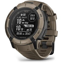 Ceas smartwatch Garmin Instinct 2X, Solar, Tactical Edition, Coyote Tan