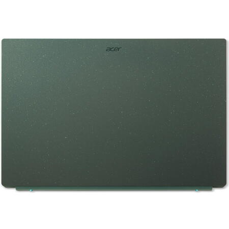 Laptop Acer Aspire Vero AV15-53P cu procesor Intel® Core™ i5-1335U pana la 4.6 GHz, 15.6", Full HD, IPS, 16GB DDR5, 512GB SSD, Intel® UHD Graphics, No OS, Green