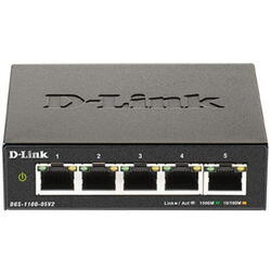 D-Link Switch DGS-1100-05V2, 5 porturi Gigabit