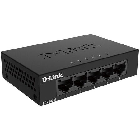 Switch DGS-105GL, 5 porturi Gigabit