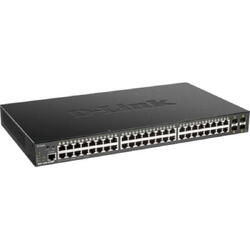 D-Link Switch DGS-1250-52XMP, 48 porturi Gigabit
