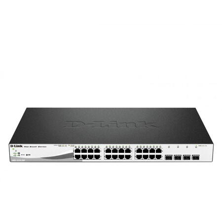 Switch DGS-1210-28MP, 28-Port Gigabit PoE+