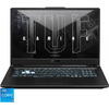 Laptop Gaming ASUS TUF Gaming F17 FX706HF cu procesor Intel® Core™ i5-11400H pana la 4.50 GHz, 17.3", Full HD, IPS, 144Hz, 16GB DDR4, 512GB SSD, NVIDIA® GeForce RTX™ 2050 4GB GDDR6 TGP 55W, No OS, Graphite Black