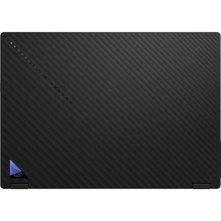 Laptop Gaming ASUS ROG Flow X13 GV302XV cu procesor AMD Ryzen™ 9 7940HS pana la 5.20 GHz, 13.4", QHD+, IPS, 165Hz, Touch, 16GB DDR5, 1TB SSD, NVIDIA® GeForce RTX™ 4060 8GB GDDR6, Windows 11 Pro, Off Black