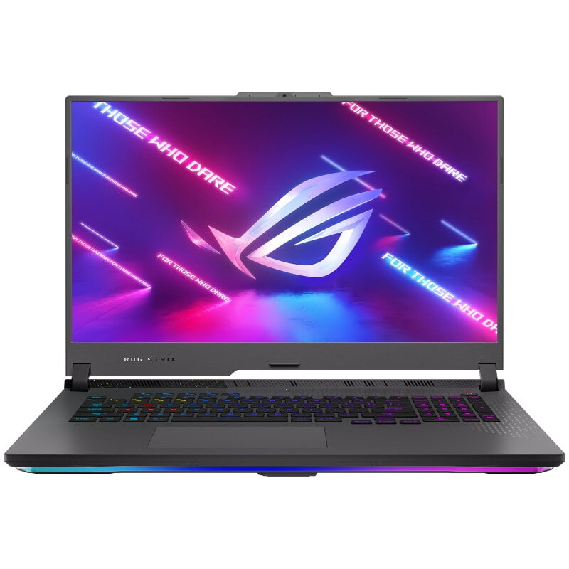 Laptop Gaming ASUS ROG Strix G17 G713PI cu procesor AMD Ryzen™ 9 7945HX pana la 5.40 GHz, 17.3, WQHD, IPS, 240Hz, 16GB, 1TB SSD, NVIDIA® GeForce RTX™ 4070 8GB GDDR6, No OS, Eclipse Gray