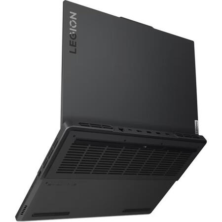 Laptop Gaming Lenovo Legion Pro 5 16ARX8 cu procesor AMD Ryzen™ 7 7745HX pana la 5.1 GHz, 16'', WQXGA, IPS, 240Hz, 16GB, 512GB SSD, NVIDIA® GeForce RTX™ 4060 8GB GDDR6, No OS, Onyx Grey, 3y on-site, Premium Care