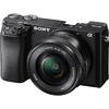 Aparat foto Mirrorless Sony Alpha A6100, 24.2MP, 4K, Negru + Obiectiv 16-50mm