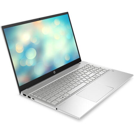 Laptop HP Pavilion 15-eh3016nq cu cu procesor AMD Ryzen™ 5 7530U pana la 4.30GHz, 15.6", Full HD, IPS, 16GB DDR4, 512GB SSD PCIe, AMD Radeon™ Graphics, FreeDOS, Natural Silver