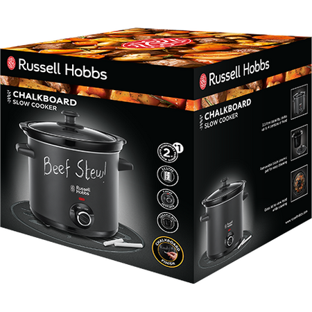Slow cooker Russell Hobbs 24180-56, 200 W, 3.5 l, Negru